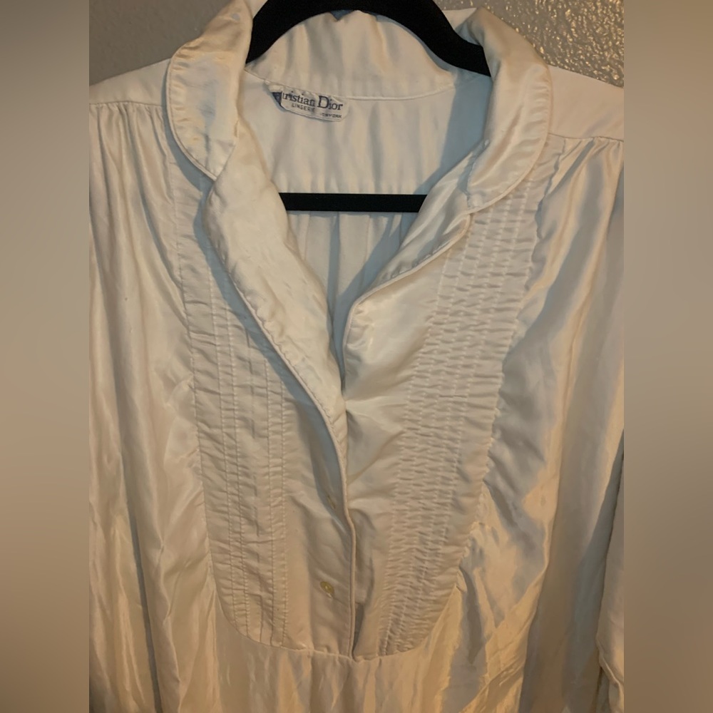 VTG Christian Dior NightShirt - Picture 2 of 5